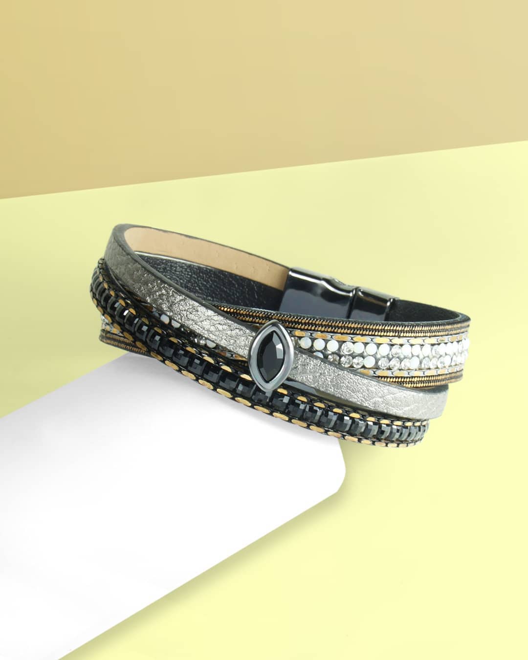 Black Drop Bracelet