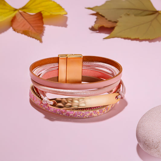 Wispy Leather Bracelet