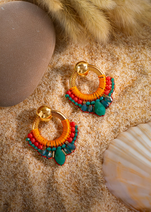 Turquoise Stone Earrings