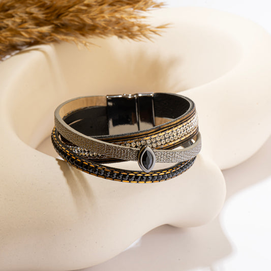 Black Drop Bracelet