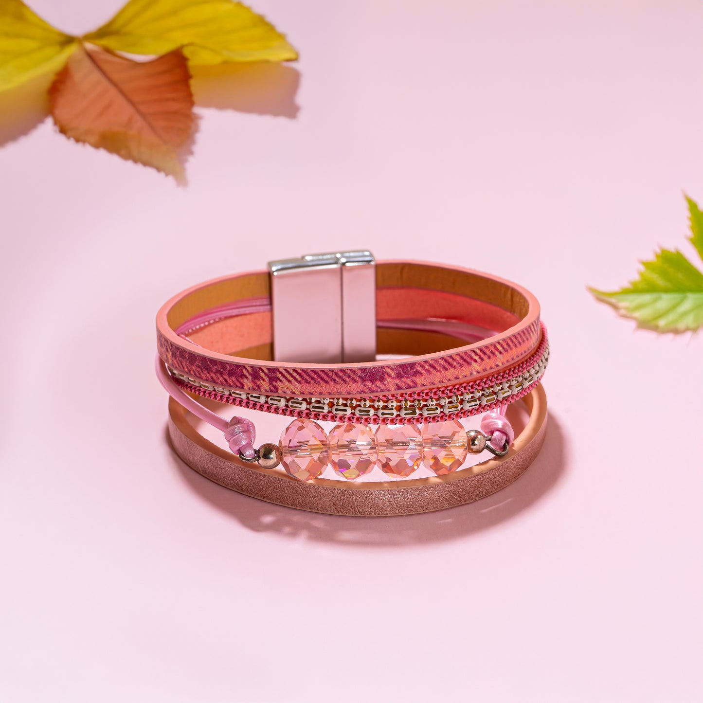 Aura Leather Bracelet