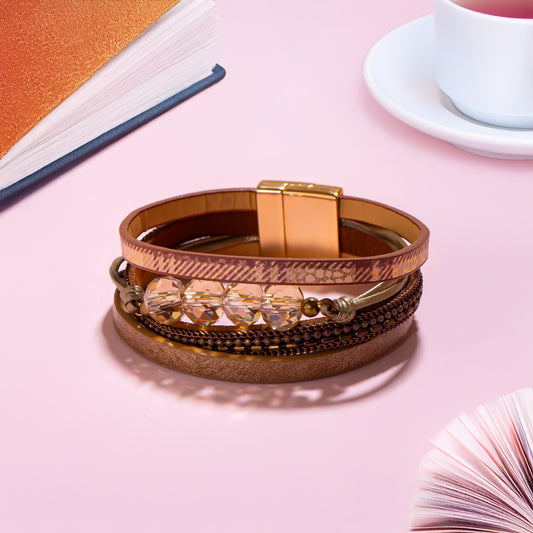 Aura Leather Bracelet