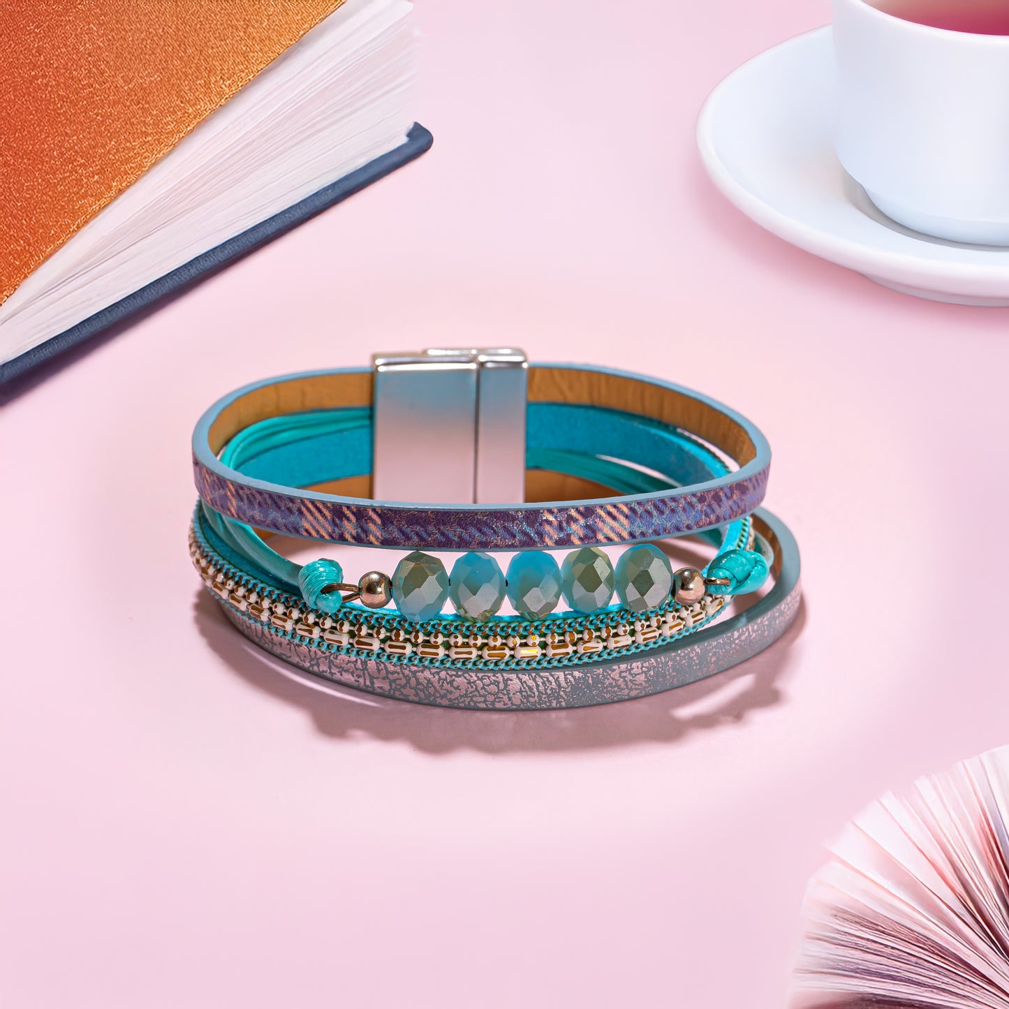 Aura Leather Bracelet