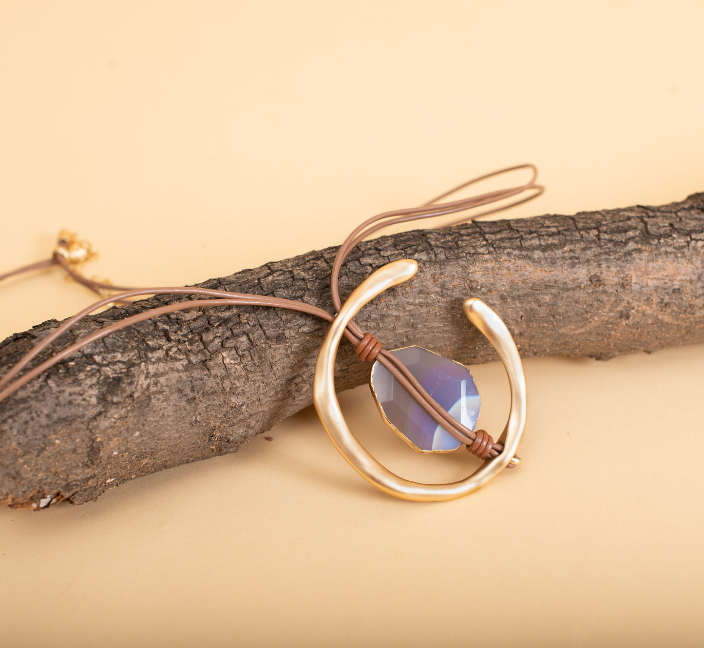 Talisman Lavender Necklace