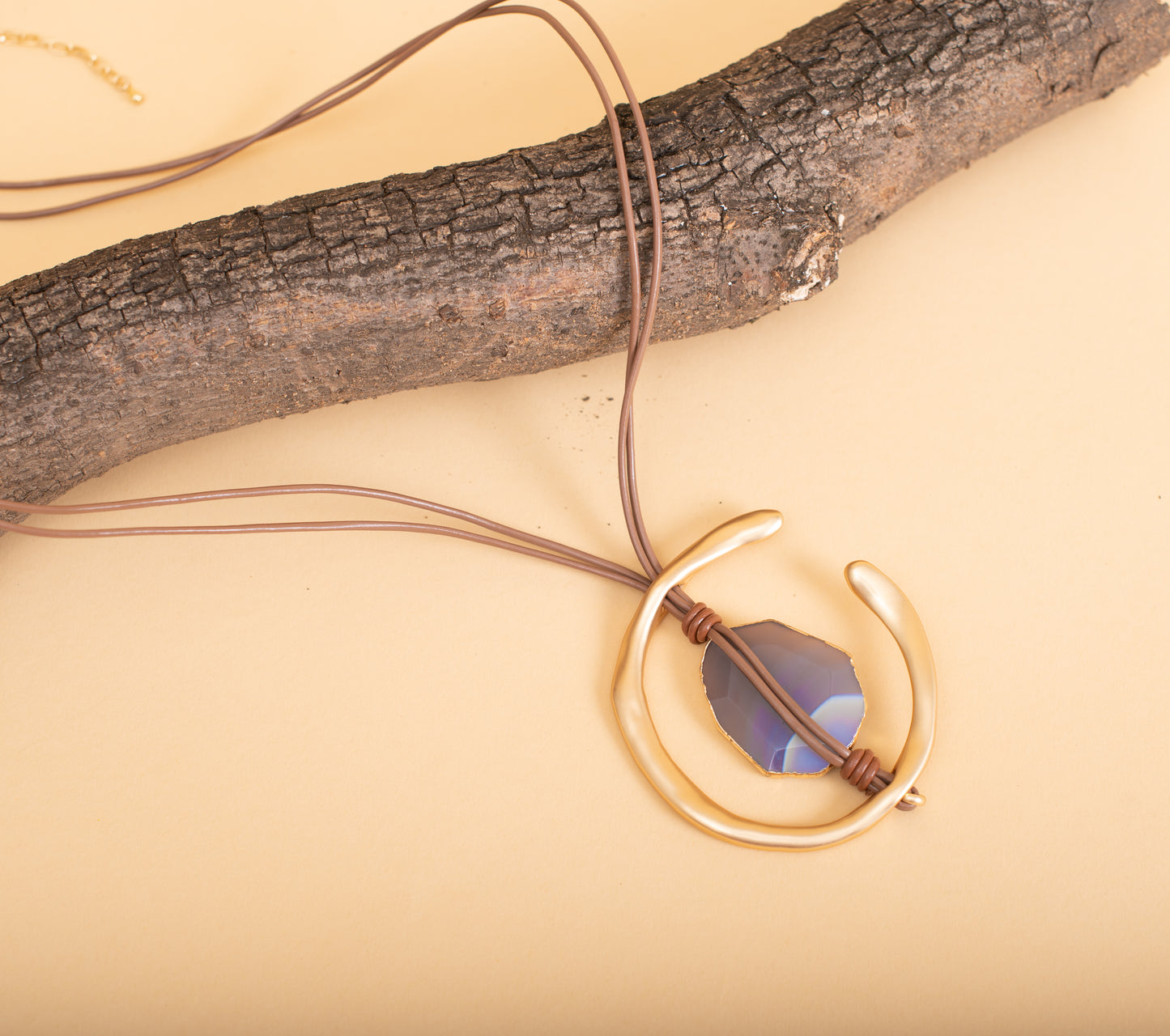 Talisman Lavender Necklace