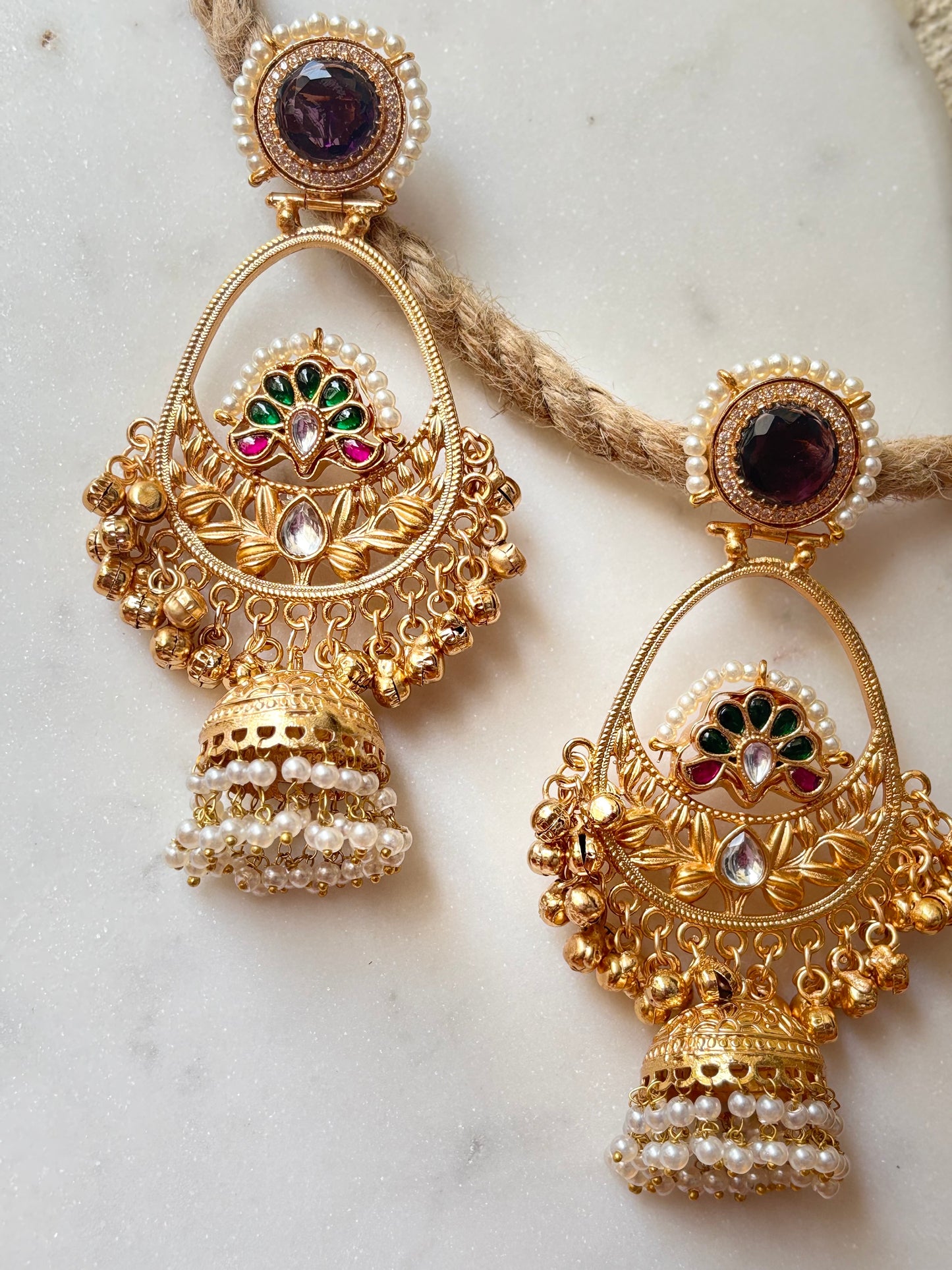 Paree Jhumka Earrings