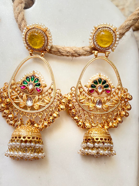 Paree Jhumka Earrings