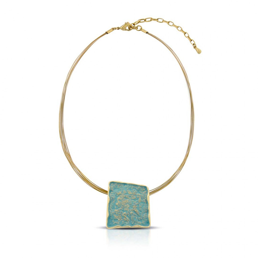 Turquoise Lava Necklace