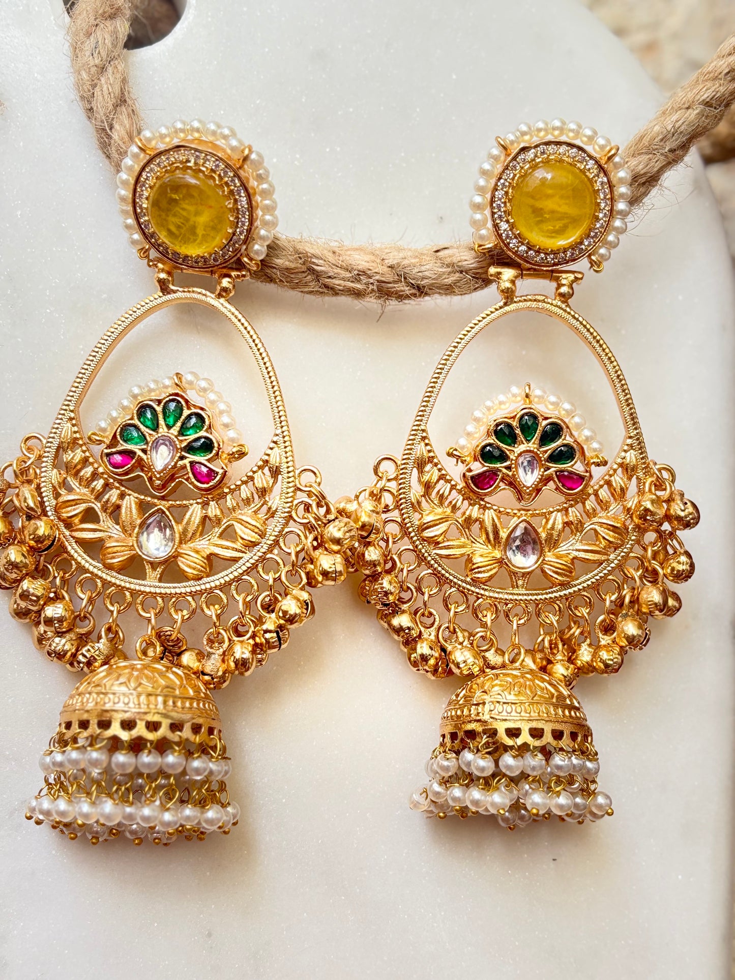 Paree Jhumka Earrings
